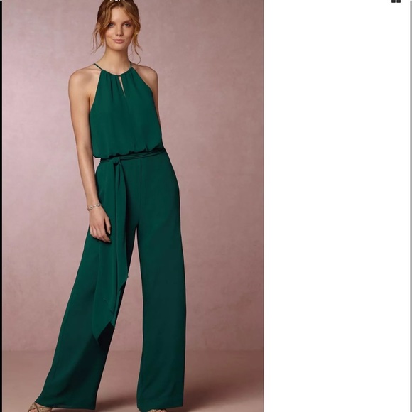 Anthropologie Dresses & Skirts - NWT BHLDN Jackie Jumpsuit Sz 14 Wedding